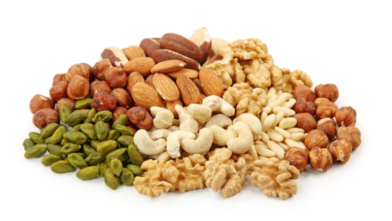 Energy value of nuts