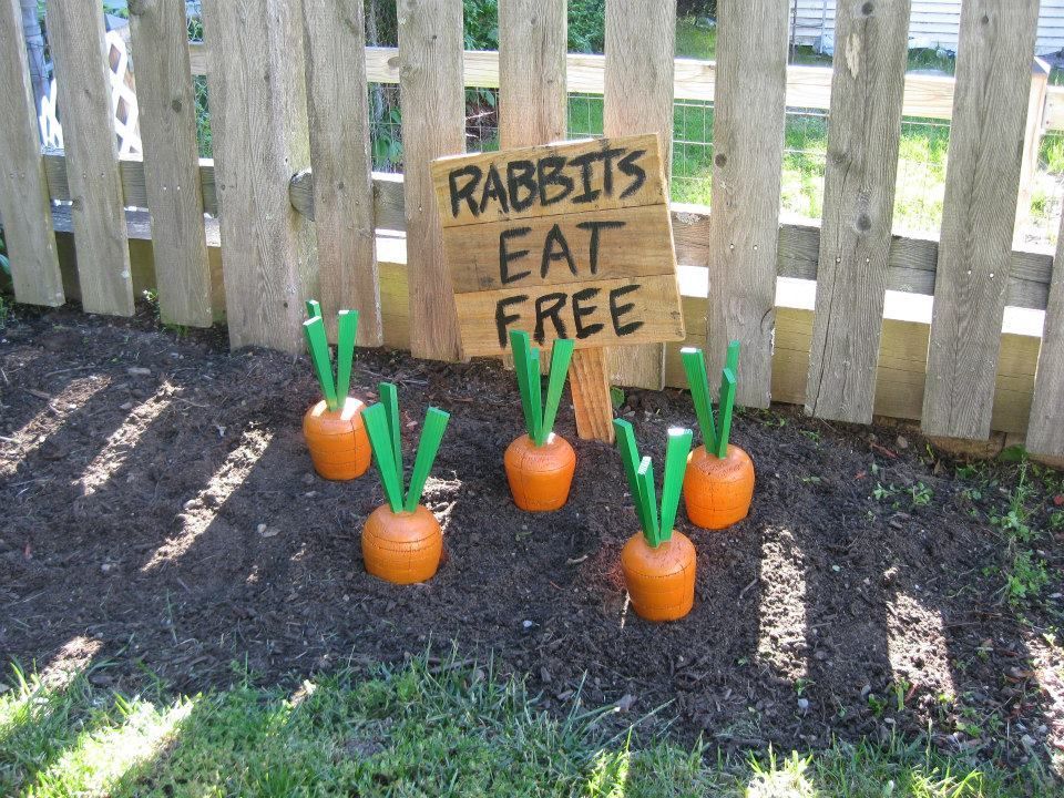 Ideas for how to decorate the yard for Easter